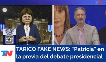 Video: TARICO FAKE NEWS: “Patricia” en la previa del debate presidencial
