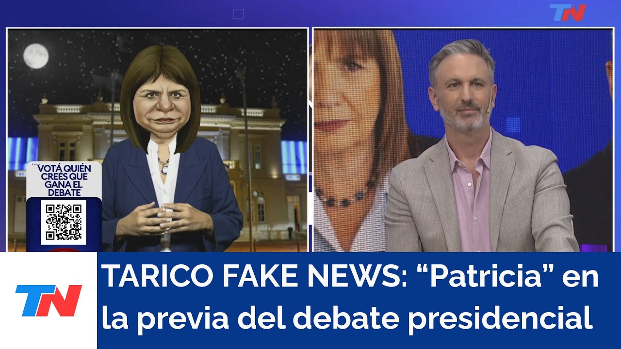 TARICO FAKE NEWS: “Patricia” en la previa del debate presidencial