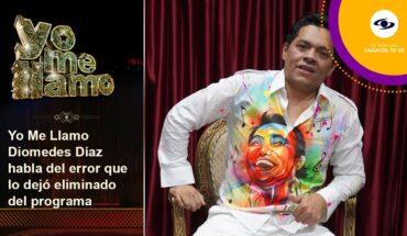 Video: Yo Me Llamo Diomedes Díaz llora al recordar los shows que le quedaban pendientes