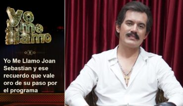Video: Yo Me Llamo Joan Sebastian revela cuál es el día que jamás olvidará de su paso por el programa
