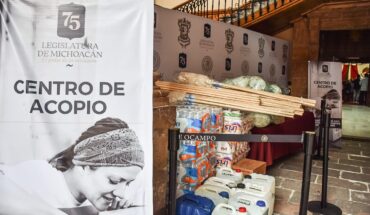 75th Legislature Opens Collection Center in Solidarity with Guerrero