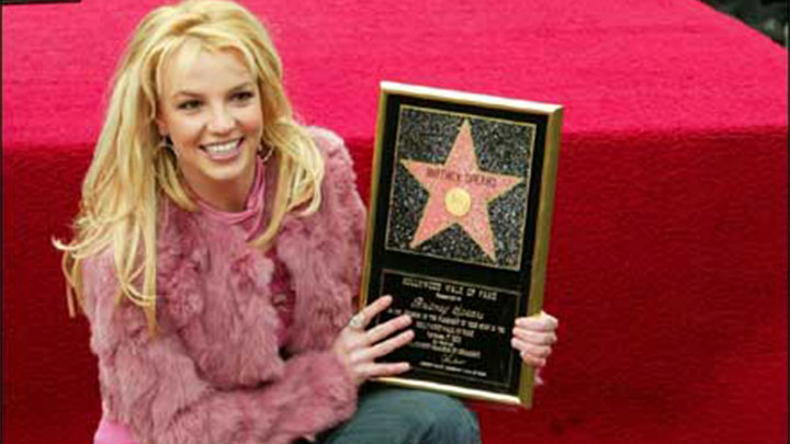 Britney Spears celebrates 20 years since receiving her star on the Walk of Fame