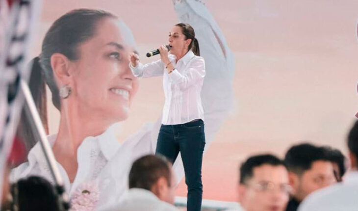 Morena in Michoacán expects one million votes with Claudia Sheinbaum