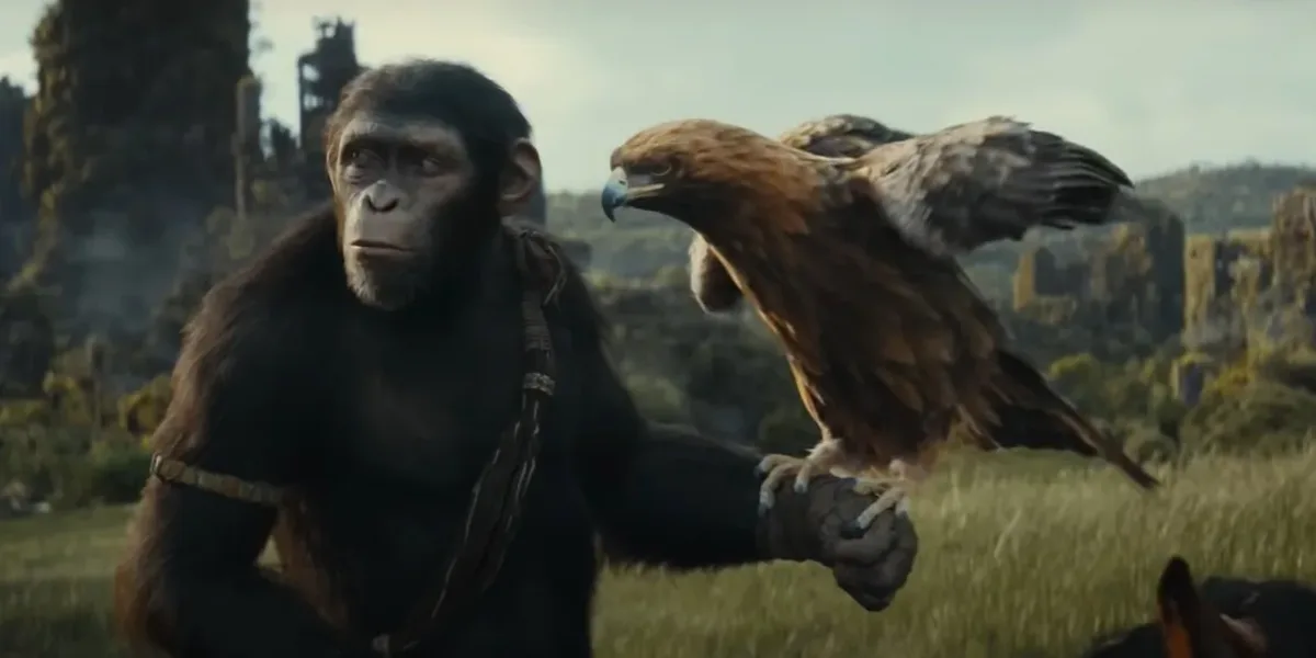 "El planeta de los simios: nuevo reino", llegó el primer trailer de la nueva trilogía de Disney