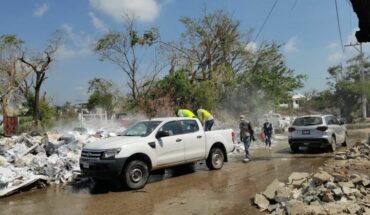 Gobierno estatal refuerza el envío de equipo y personal de salud a Guerrero