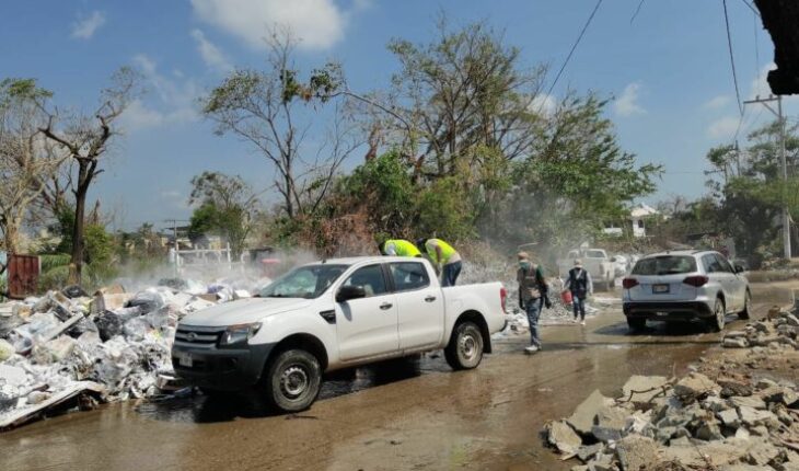 Gobierno estatal refuerza el envío de equipo y personal de salud a Guerrero