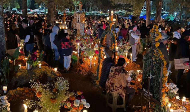 Gran celebración vivió Michoacán en su Noche de Muertos