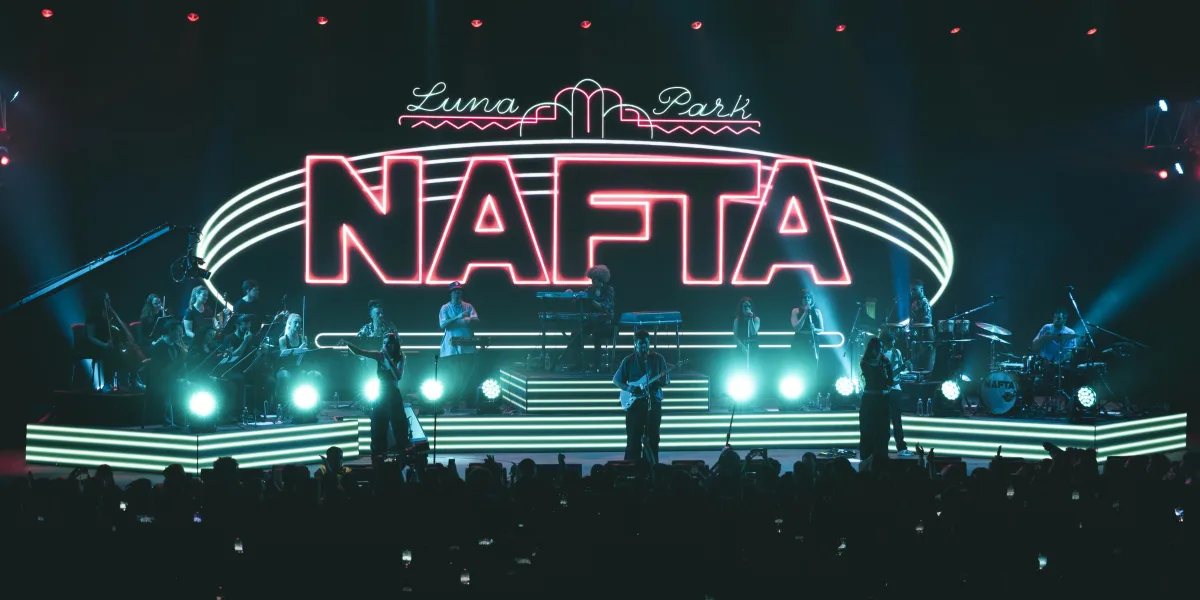 NAFTA presentó su nuevo álbum ante un Luna Park agotado