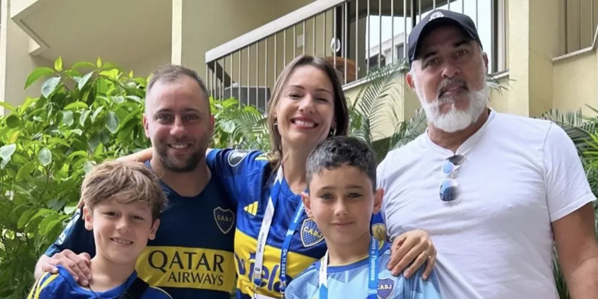 Pampita le cumplió el sueño a un fanático de Boca que se hizo viral: "Nos vamos al Maracaná"