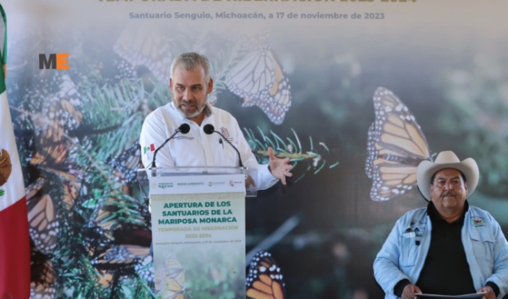 Sanctuaries of the Monarch are opened; 500 thousand visitors are expected