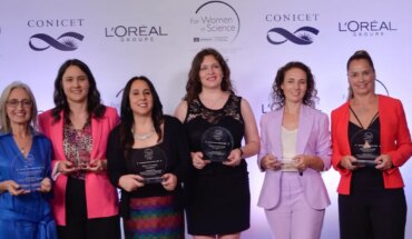 Six Argentine women scientists were recognized with the L’Oréal-UNESCO National Award “For Women in Science”