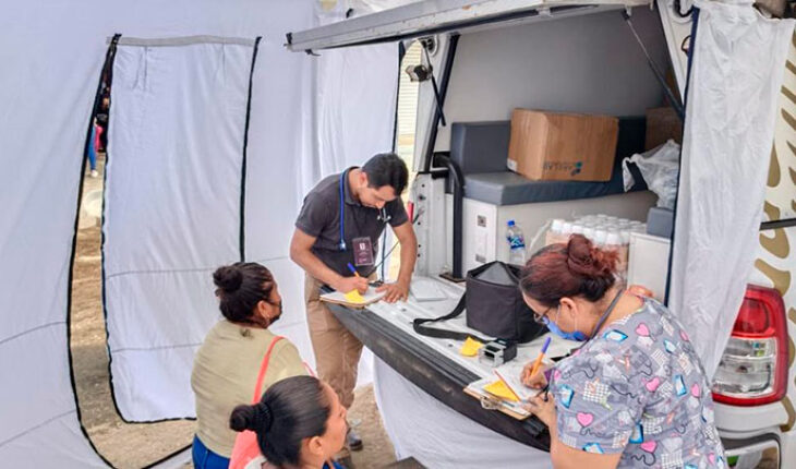Suman 4 unidades médicas de Michoacán en Acapulco