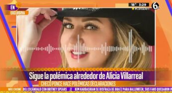 Video: Checo Ponce hace polémicas declaraciones sobre Alicia Villarreal | El Chismorreo