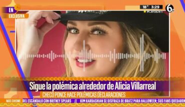 Video: Checo Ponce hace polémicas declaraciones sobre Alicia Villarreal | El Chismorreo