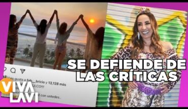 Video: Consuelo Duval se defiende de criticas tras su foto en Acapulco | Vivalavi