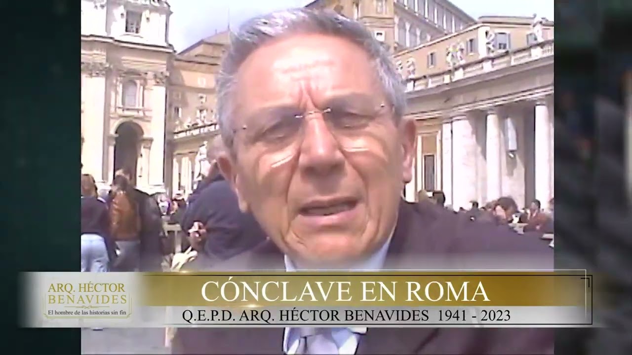El Arq Benavides estuvo presente en la elección del nuevo papa