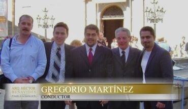 Video: El arquitecto Benavides fue un maestro para Gregorio Martínez