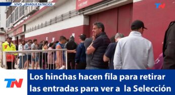 Video: Juega la Scaloneta contra Uruguay y hay fila para retirar las entradas