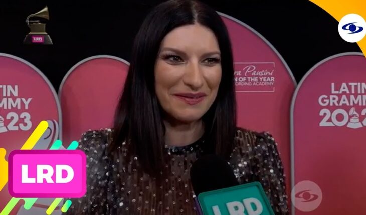 Video: La Red: Laura Pausini fue la Persona del Año en los Latin Grammy y mostró su emoción – Caracol TV
