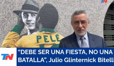 Video: “La final debe ser una fiesta, no una batalla”, Julio Glinternick Bitelli embajador de Brasil