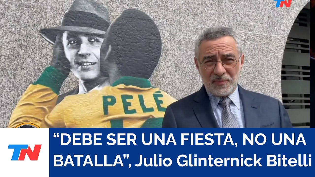 "La final debe ser una fiesta, no una batalla", Julio Glinternick Bitelli embajador de Brasil