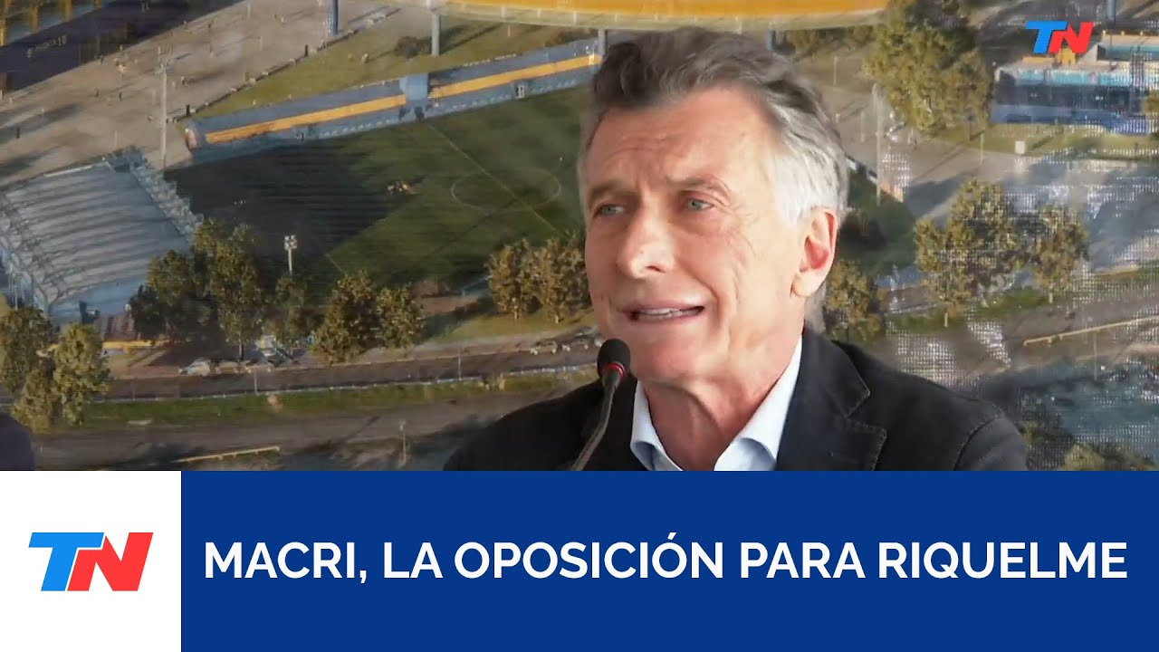 Mauricio Macri presenta su fórmula para competir contra Riquelme en las elecciones de Boca