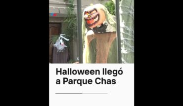 Video: Parque Chas se vistió de Halloween una vez más