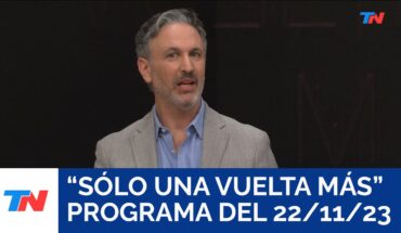 Video: SÓLO UNA VUELTA MÁS (Programa completo del 22/11/2023)