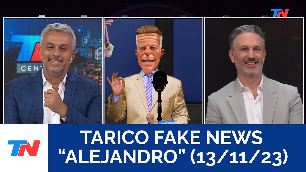 TARICO FAKE NEWS: “ALEJANDRO FANTINO” en "Sólo una vuelta más"