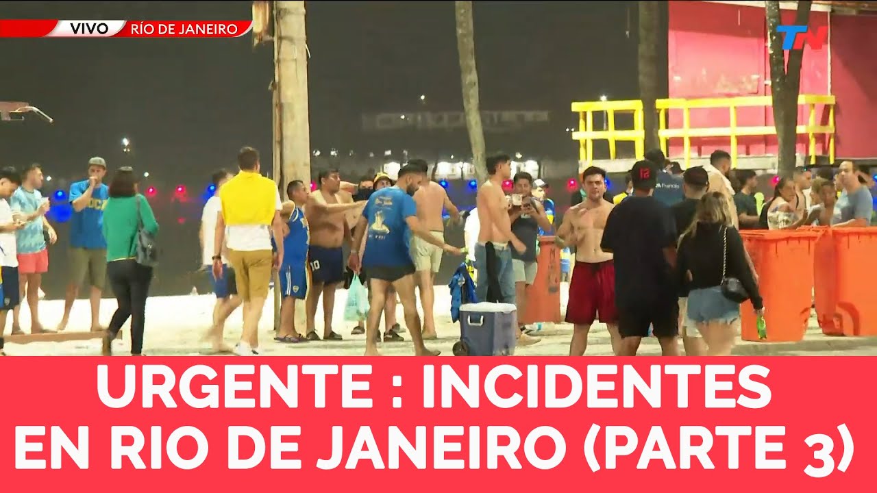 URGENTE: INCIDENTES EN RIO DE JANEIRO (PARTE 3)