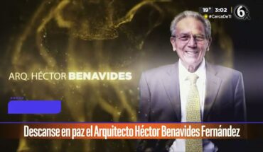 Video: Un merecido homenaje al Arquitecto Héctor Benavides | El Chismorreo