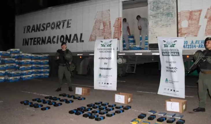60 kilos of cocaine hidden in banana crates seized