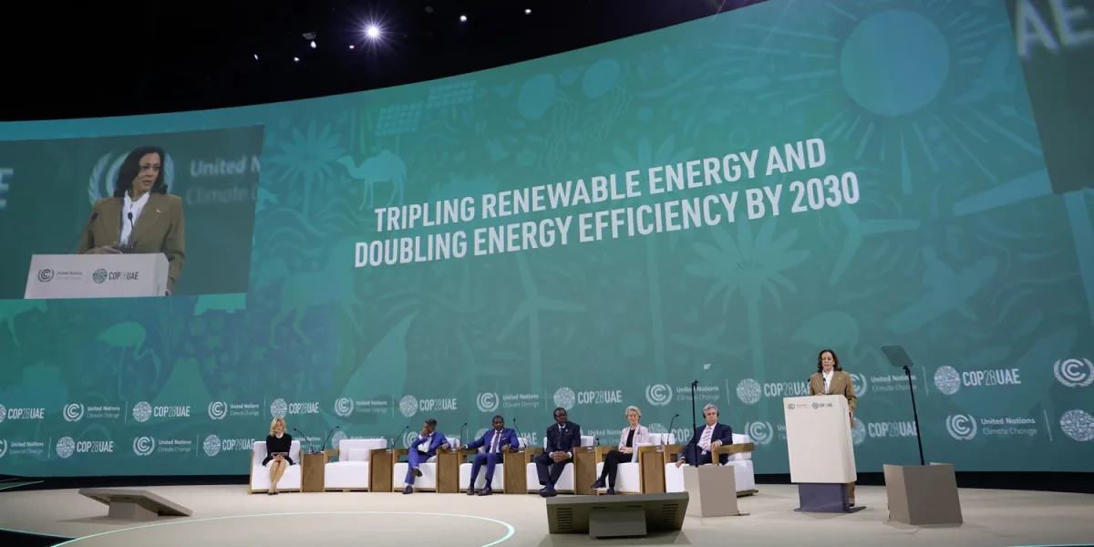 COP28: 116 países se comprometieron a triplicar las energías renovables
