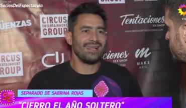 El Tucu López habló sobre su separación de Sabrina Rojas: “Cierro el año soltero”
