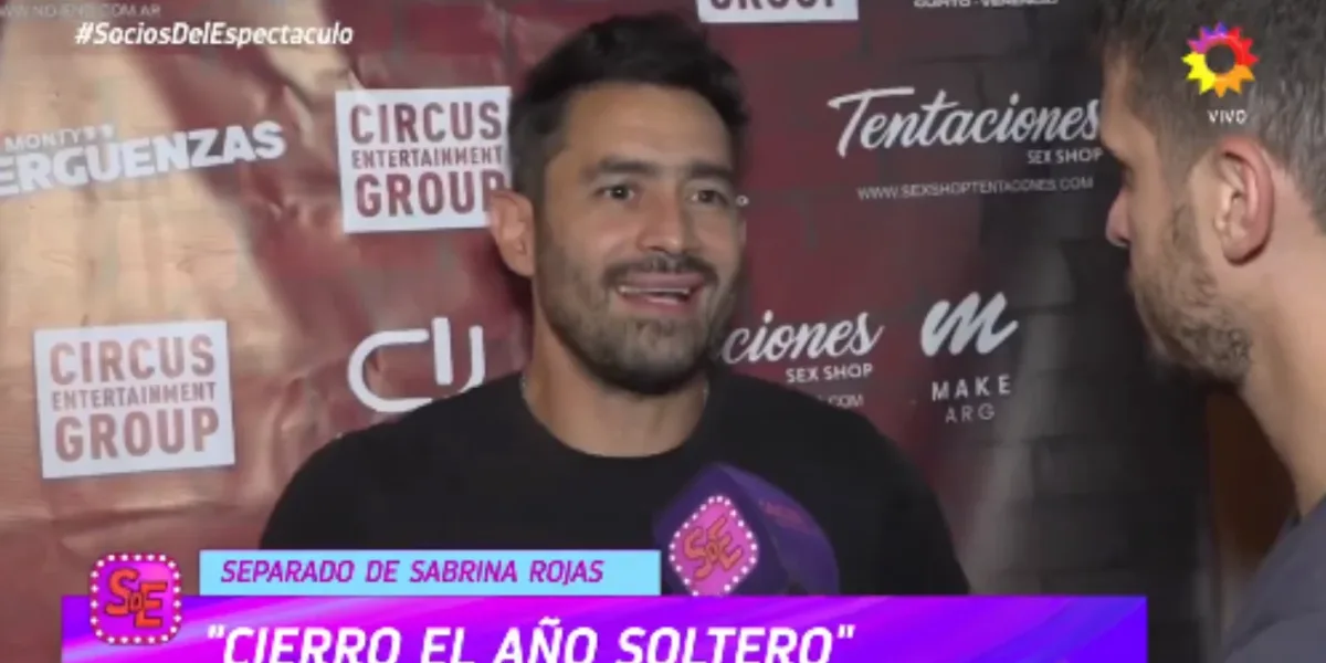 El Tucu López habló sobre su separación de Sabrina Rojas: "Cierro el año soltero"