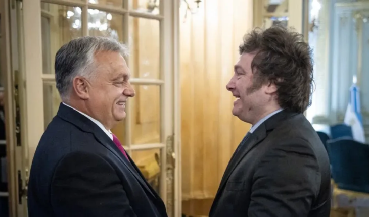 El primer ministro húngaro se reunió con Milei y lo calificó como “una nueva esperanza”