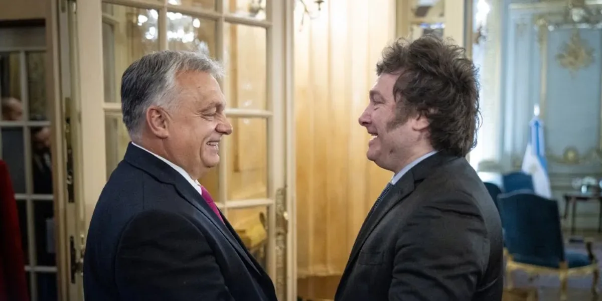El primer ministro húngaro se reunió con Milei y lo calificó como "una nueva esperanza"