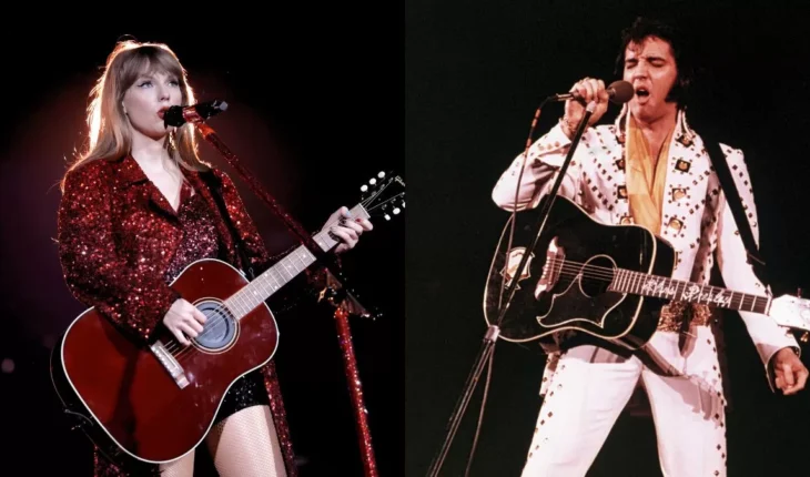 El récord de Elvis Presley que Taylor Swift rompió en las listas de éxitos — Rock&Pop