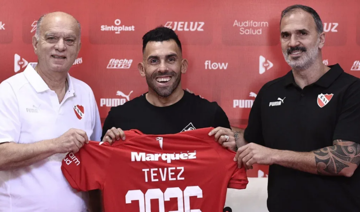 Independiente anunció la renovación de Carlos Tevez: “Estoy muy ilusionado”