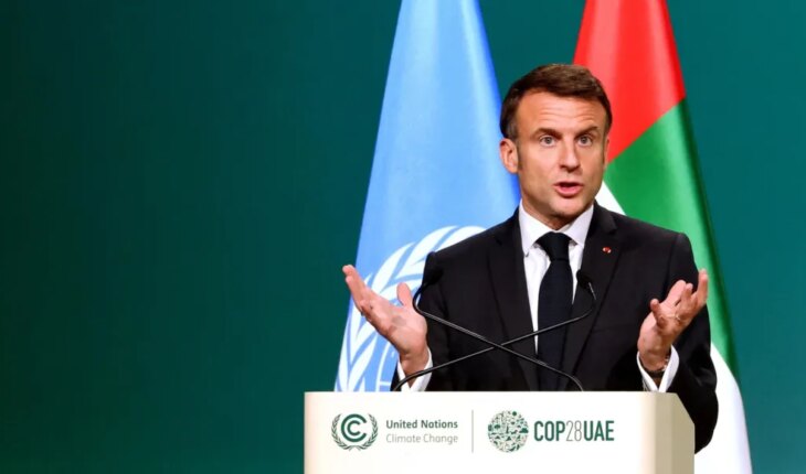 Macron cuestionó el acuerdo Mercosur-UE y le pidió a Milei “que se sume a las cuestiones climáticas”
