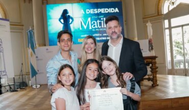 “Matilda, el musical” es declarado de Interés Cultural en la Legislatura porteña