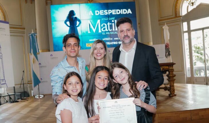 “Matilda, el musical” es declarado de Interés Cultural en la Legislatura porteña