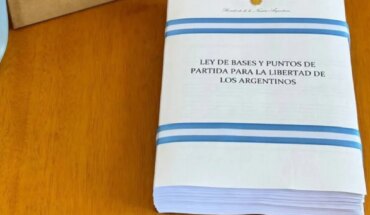 Milei envió la “Ley de Bases y Puntos de Partida para la Libertad de los Argentinos”