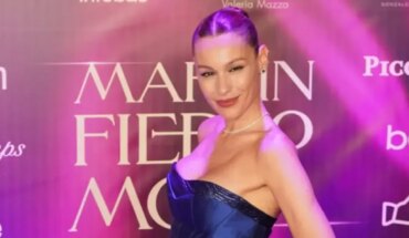 Pampita spoke after winning the Martin Fierro de Oro for Fashion and addressed her anger at the ceremony