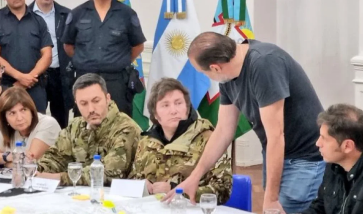 Tragic storm in Bahía Blanca: Milei and Kicillof meet with the crisis committee