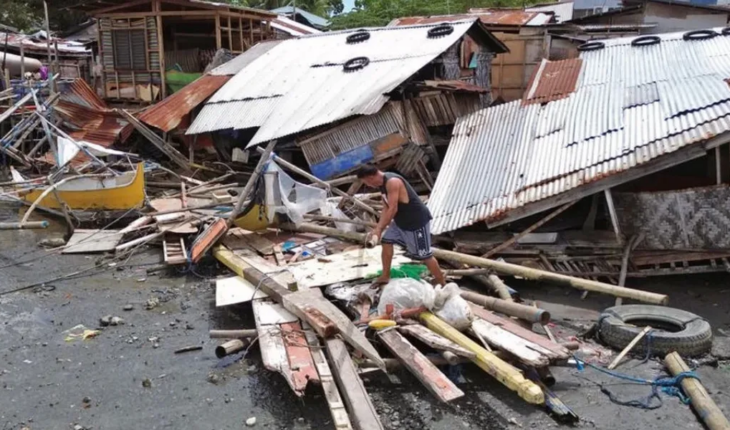 Un sismo de 7,5 grados en Filipinas generó evacuaciones y alertas de tsunami