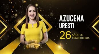 Video: Azucena Uresti recibe reconocimiento por 26 años de trayectoria | Premios Pantallazo 2023