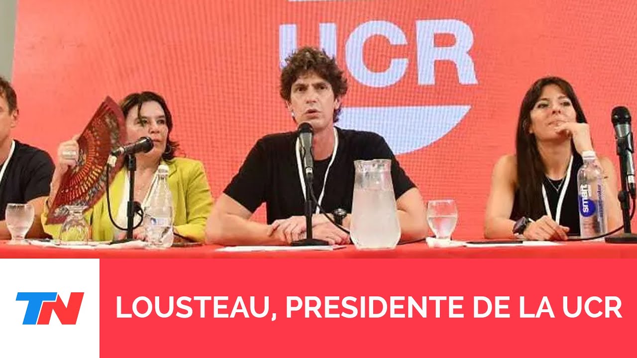 Martín Lousteau fue elegido como el nuevo presidente de la UCR