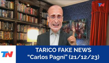 Video: TARICO FAKE NEWS I “Carlos Pagni” en “Sólo una Vuelta Más” (21/12/23)