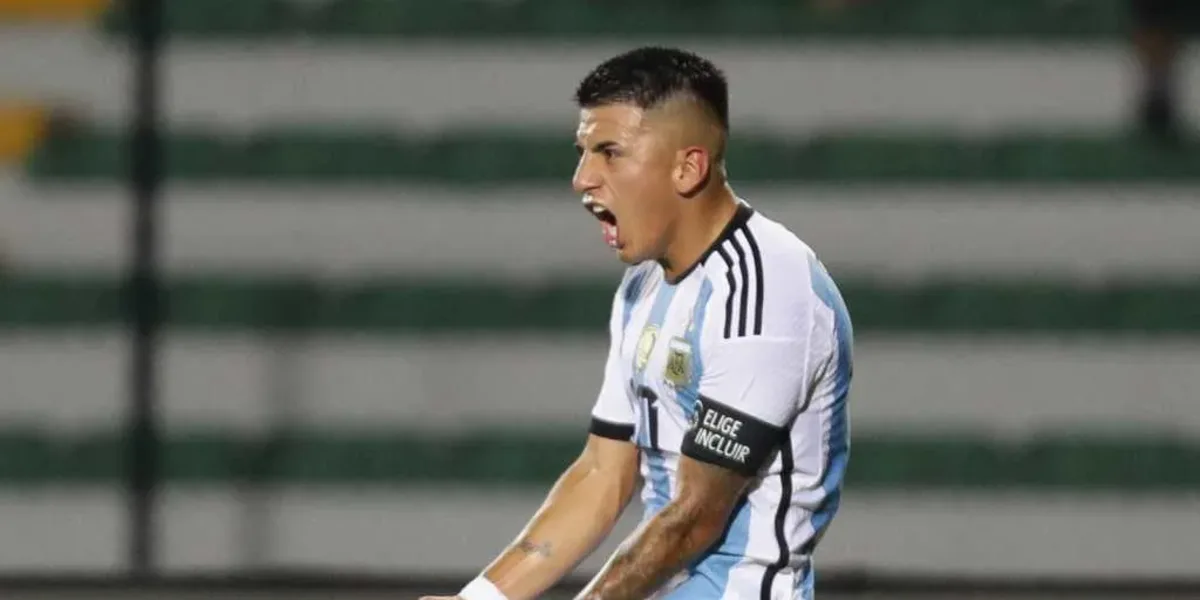 Argentina goleó a Chile 5-0 en el Preolímpico Sudamericano Sub-23